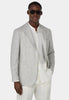 Tiavllya Casual Men's 2 Pieces Mens Blazer Notch Lapel Linen For Wedding