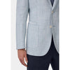 Tiavllya Casual Men's 2 Pieces Mens Blazer Notch Lapel Linen For Wedding