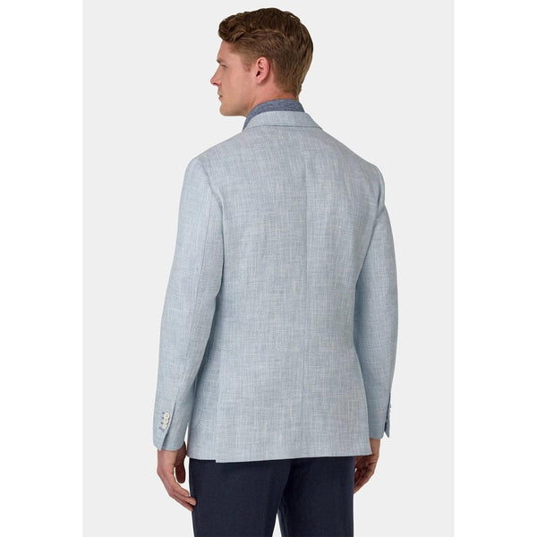 Tiavllya Casual Men's 2 Pieces Mens Blazer Notch Lapel Linen For Wedding