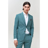 Tiavllya Casual Men's 2 Pieces Mens Suit Notch Lapel Linen For Wedding (Blazer+Pants)