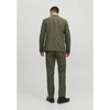 Tiavllya Casual Men's 2 Pieces Mens Suit Notch Lapel Linen For Wedding (Blazer+Pants)