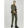 Tiavllya Casual Men's 2 Pieces Mens Suit Notch Lapel Linen For Wedding (Blazer+Pants)