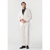 Tiavllya Casual Men's 2 Pieces Mens Suit Notch Lapel Linen For Wedding (Blazer+Pants)