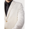 Tiavllya Casual Men's 2 Pieces Mens Suit Notch Lapel Linen For Wedding (Blazer+Pants)
