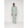 Tiavllya Casual Men's 2 Pieces Mens Suit Notch Lapel Linen For Wedding (Blazer+Pants)