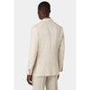 Tiavllya Casual Men's 2 Pieces Mens Suit Notch Lapel Linen For Wedding (Blazer+Pants)
