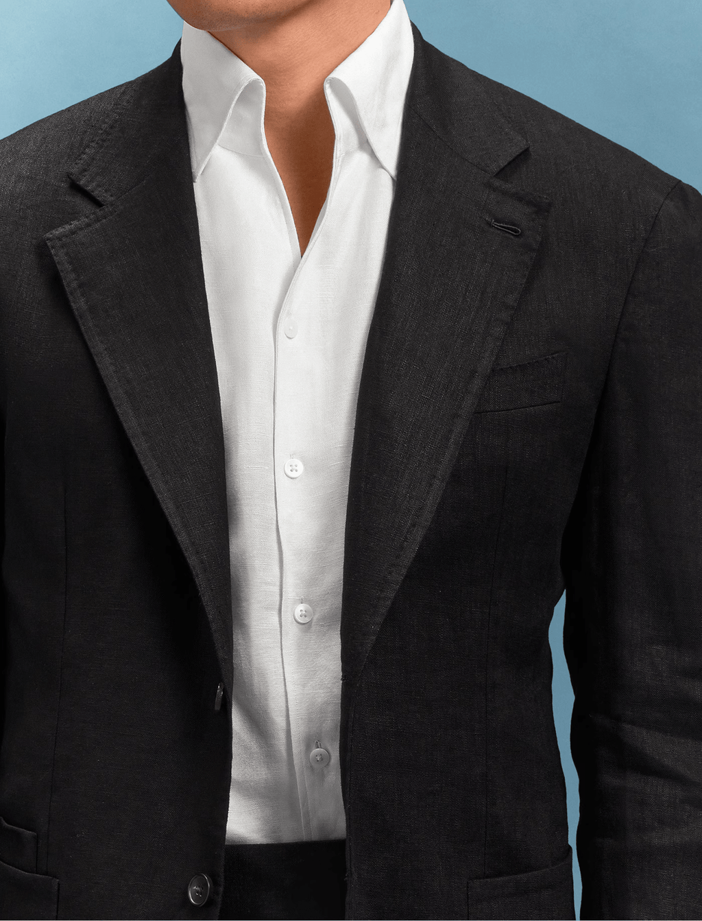 Tiavllya Casual Men's 2 Pieces Mens Suit Peak Lapel Linen For Wedding (Blazer+Pants)