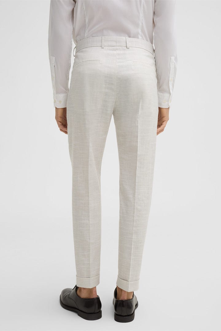 Tiavllya Casual Men's 3 Pieces Mens Suit Notch Lapel Linen For Wedding (Blazer+vest+Pants)