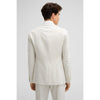 Tiavllya Casual Men's 3 Pieces Mens Suit Notch Lapel Linen For Wedding (Blazer+vest+Pants)