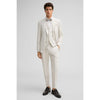 Tiavllya Casual Men's 3 Pieces Mens Suit Notch Lapel Linen For Wedding (Blazer+vest+Pants)