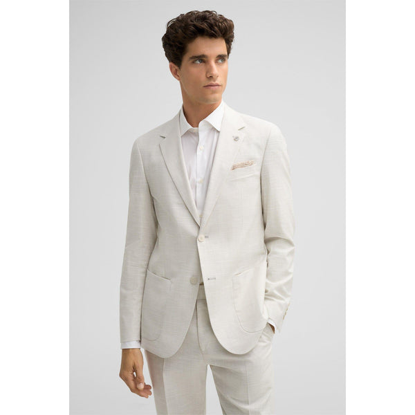 Tiavllya Casual Men's 3 Pieces Mens Suit Notch Lapel Linen For Wedding (Blazer+vest+Pants)