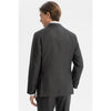 Tiavllya Casual Men's Black 3 Pieces Mens Suit Notch Lapel Flat Tuxedos (Blazer+vest+Pants)