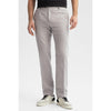 Tiavllya Casual Men's Silver 2 Pieces Mens Suit Peak Lapel Linen For Wedding (Blazer+Pants)