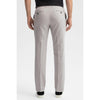 Tiavllya Casual Men's Silver 2 Pieces Mens Suit Peak Lapel Linen For Wedding (Blazer+Pants)