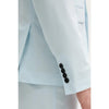 Tiavllya Fashion 2 Piece Men's Suit Flat Notch Lapel Wedding Lapel (Blazer + Pants)