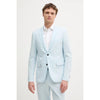 Tiavllya Fashion 2 Piece Men's Suit Flat Notch Lapel Wedding Lapel (Blazer + Pants)