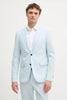 Tiavllya Fashion 2 Piece Men's Suit Flat Notch Lapel Wedding Lapel (Blazer + Pants)