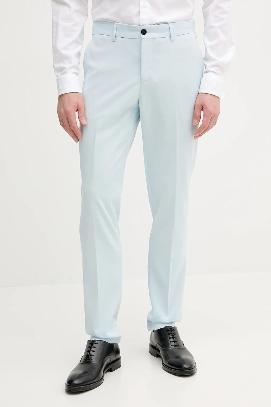 Tiavllya Fashion 2 Piece Men's Suit Flat Notch Lapel Wedding Lapel (Blazer + Pants)