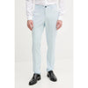 Tiavllya Fashion 2 Piece Men's Suit Flat Notch Lapel Wedding Lapel (Blazer + Pants)