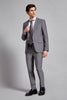 Tiavllya Fashion 2 Piece Men's Suit Flat Notch Lapel Wedding Lapel (Blazer + Pants)