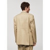 Tiavllya Fashion 2 Piece Men's Suit Flat Notch Lapel Wedding Lapel (Blazer + Pants)