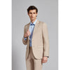 Tiavllya Fashion 2 Piece Men's Suit Flat Notch Lapel Wedding Lapel (Blazer + Pants)