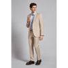 Tiavllya Fashion 2 Piece Men's Suit Flat Notch Lapel Wedding Lapel (Blazer + Pants)