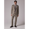 Tiavllya Fashion 2 Piece Men's Suit Flat Notched Wedding Lapel (Blazer + Pants)