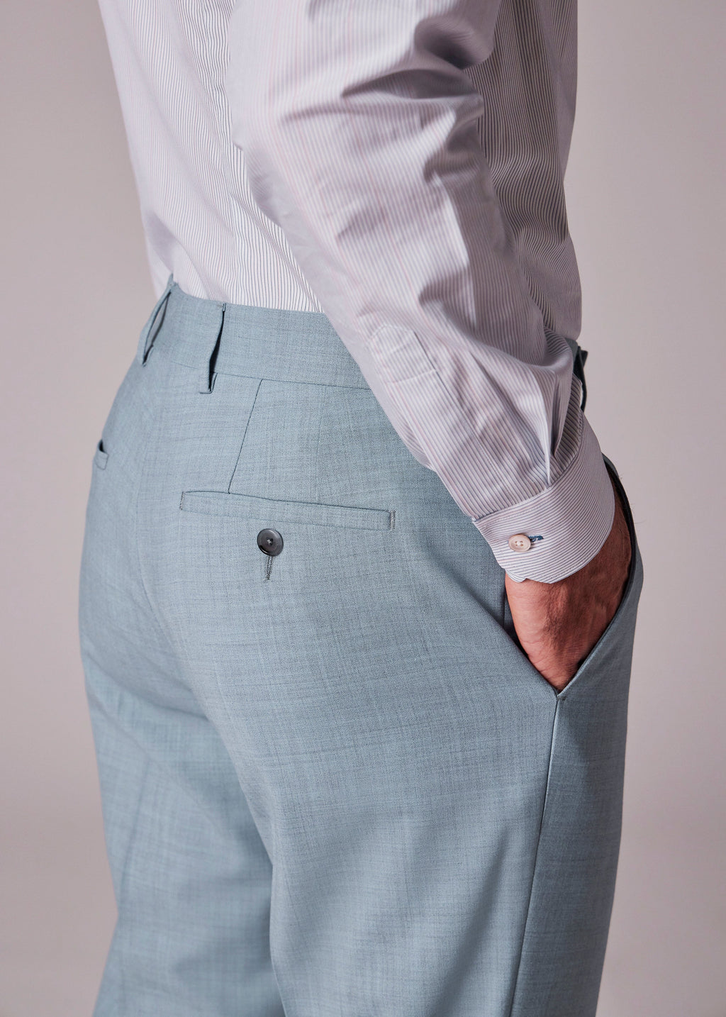 Tiavllya Fashion 2 Piece Men's Suit Flat Notched Wedding Lapel (Blazer + Pants)