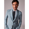 Tiavllya Fashion 2 Piece Men's Suit Flat Notched Wedding Lapel (Blazer + Pants)