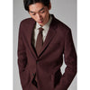 Tiavllya Fashion 2 Piece Men's Suit Flat Notched Wedding Lapel (Blazer + Pants)