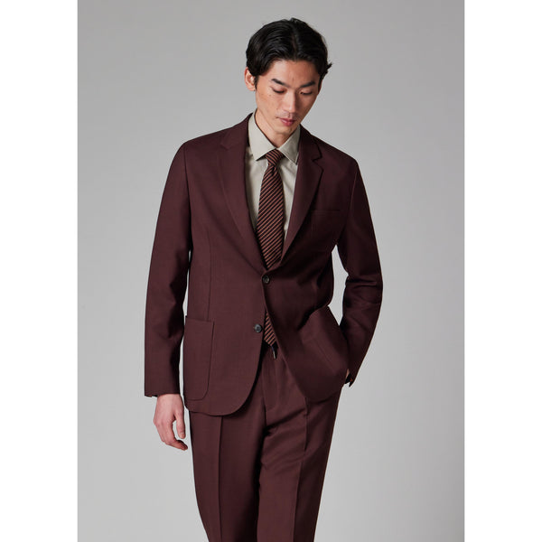 Tiavllya Fashion 2 Piece Men's Suit Flat Notched Wedding Lapel (Blazer + Pants)