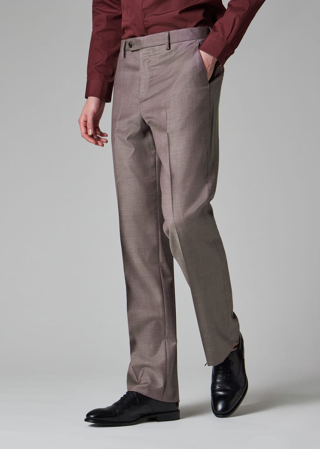 Tiavllya Fashion 2 Piece Men's Suit Flat Notched Wedding Lapel (Blazer + Pants)