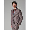 Tiavllya Fashion 2 Piece Men's Suit Flat Notched Wedding Lapel (Blazer + Pants)