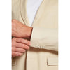 Tiavllya Fashion 2 Piece Men's Suit Flat Notched Wedding Lapel (Blazer + Pants)