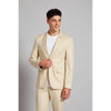 Tiavllya Fashion 2 Piece Men's Suit Flat Notched Wedding Lapel (Blazer + Pants)