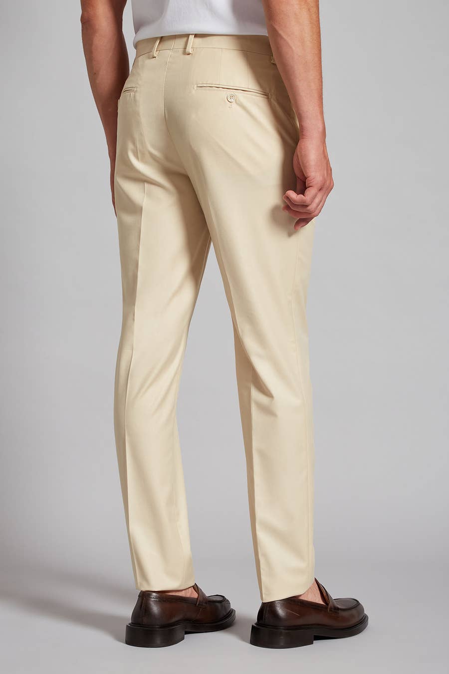 Tiavllya Fashion 2 Piece Men's Suit Flat Notched Wedding Lapel (Blazer + Pants)