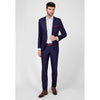 Tiavllya Fashion 2 Piece Men's Suit Flat Notched Wedding Lapel (Blazer + Pants)