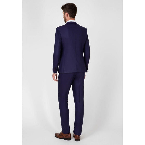 Tiavllya Fashion 2 Piece Men's Suit Flat Notched Wedding Lapel (Blazer + Pants)