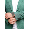 Tiavllya Fashion 2 Piece Men's Suit Flat Notched Wedding Lapel (Blazer + Pants)