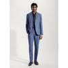Tiavllya Fashion 2 Piece Men's Suit Flat Notched Wedding Lapel (Blazer + Pants)