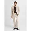 Tiavllya Fashion 2 Piece Men's Suit Flat Notched Wedding Lapel (Blazer + Pants)