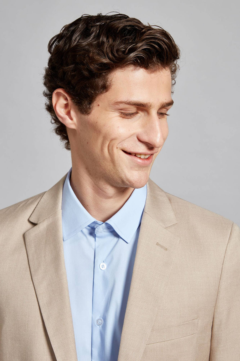 Tiavllya Fashion 2 Piece Men's Suit Flat Notched Wedding Lapel (Blazer + Pants)