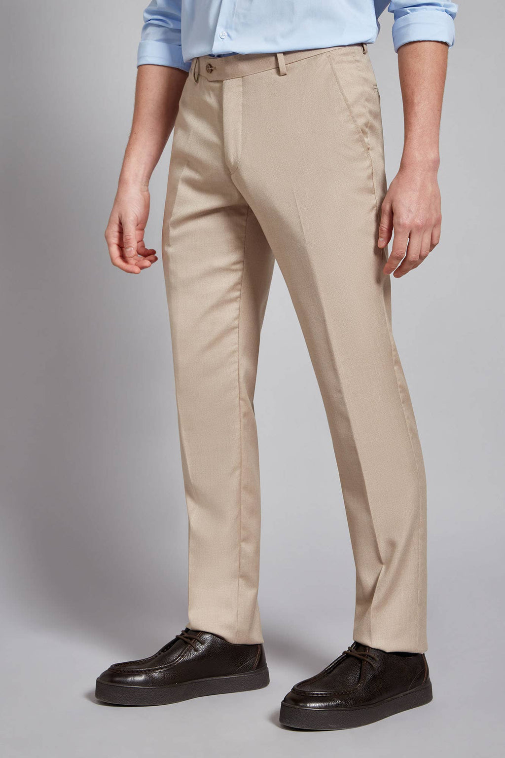 Tiavllya Fashion 2 Piece Men's Suit Flat Notched Wedding Lapel (Blazer + Pants)