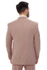 Tiavllya Fashion 2 Piece Men's Suit Flat Notched Wedding Lapel (Blazer + Pants)