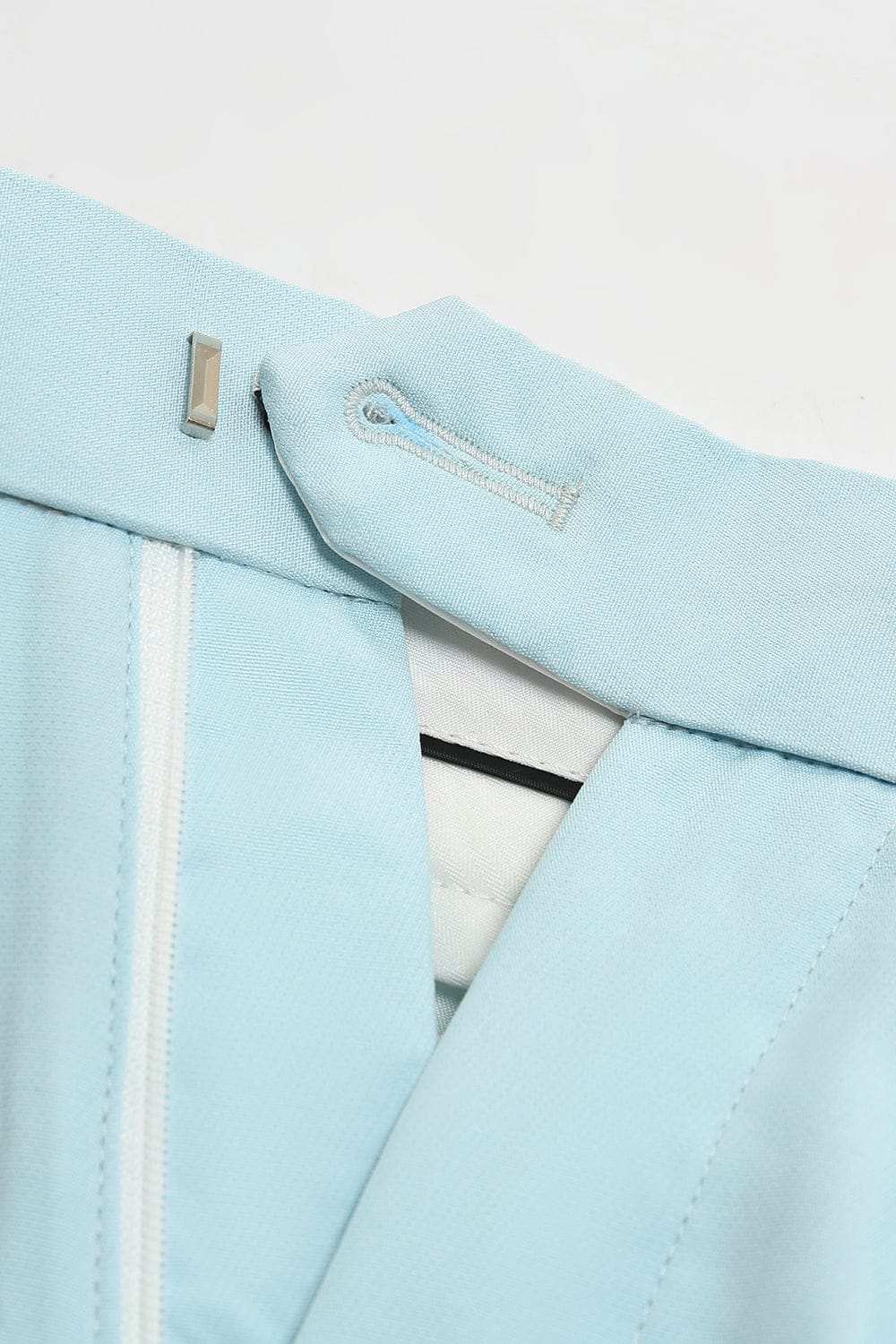 Tiavllya Fashion 2 Piece Men's Suit Flat Notched Wedding Lapel (Blazer + Pants)