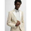 Tiavllya Fashion 2 Pieces Mens Beige Suit Peak Lapel For Wedding (Blazer+Pants)