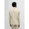 Tiavllya Fashion 2 Pieces Mens Beige Suit Peak Lapel For Wedding (Blazer+Pants)