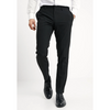 Tiavllya Fashion 2 Pieces Mens Black Suit Peak Lapel For Wedding (Blazer+Pants)