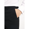 Tiavllya Fashion 2 Pieces Mens Black Suit Peak Lapel For Wedding (Blazer+Pants)